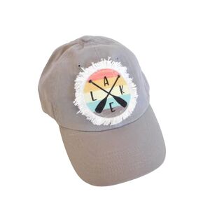 Women's Hat - Gray Hat with Lake Raggy Patch