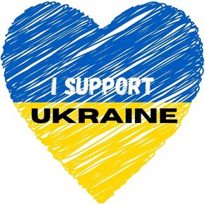 Ukraine Flag Car Magnet Bumper Sticker - 4x6 - Strong Magnet - Weather and UV Resistant from Flexible Magnets (Ukraine Flag)