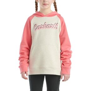 Carhartt Girls' Long-Sleeve Raglan Sweatshirt, Malt