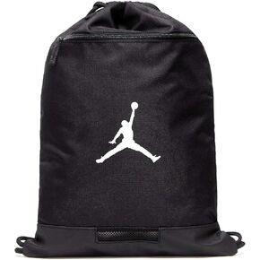 JORDAN Gym Sack Backpacks Black U, Black