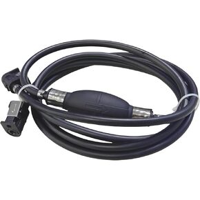 1/4 Inch 6MM Outboard Fuel Line with Connector for Yamaha 4-350 HP Motors with Premium Primer Bulb 6YL-24306-68 6Y1-24306-55 61J-24306-04