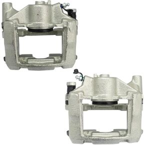 TRQ Rear Brake Caliper Set Compatible with 2006-2007 Lexus GS430 2007-2011 GS450h 2008-2011 GS460 2006-2013 IS350