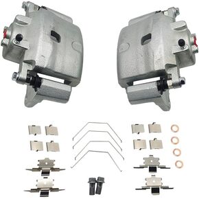 1A-NBY Front Disc-Cliper مع قوس للفترة 2006-2012 Ford Fusion ، لعام 2007-2012 لنكولن MKZ ، لعام 2006 لينكولن زفير ، لعام 2006-2013 مازدا 6 ، لعام 2006-2011 ميركوري ميلان 18B5000 18B5001 S01-012
