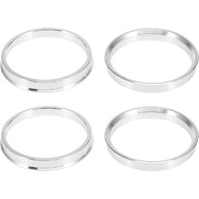 X AUTOHAUX 4pcs OD 74.1mm to ID 67.1mm Aluminium Alloy Car Hub Centric Rings Wheel Bore Center Spacer