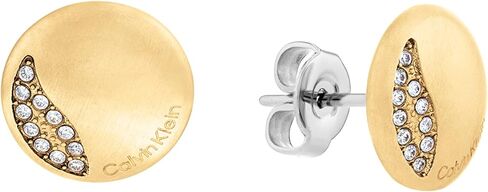 Calvin Klein Jewelry Women's Stud Earrings, Color: Silver (Model: 35000137) in Saudi Arabia