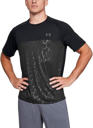 تي شيرت رجالي Tech 2.0 Emboss بأكمام قصيرة للتدريب من Under Armour بأكمام قصيرة in Saudi Arabia