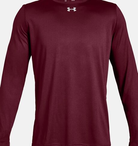 Under Armour Men's UA Locker 2.0 Long Sleeve Shirt, Maroon, 3X-Large in Kuwait