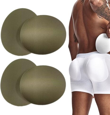 jockmail 2 زوج رجالي خلفي تعزيز وسادات بعقب القابلة للإزالة الرغوة contour الورك إسفنجة الأرداف وسادات تكبير الملابس الداخلية in Saudi Arabia