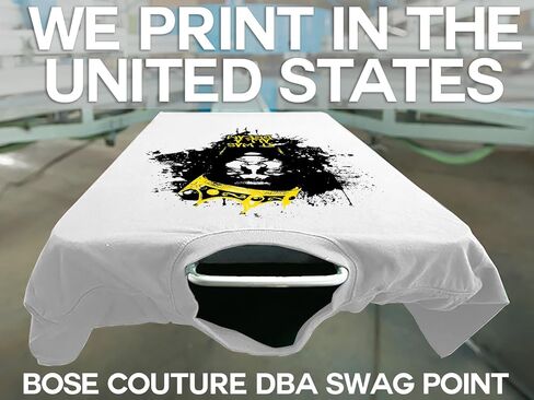 Swag Point Hip Hop T-Shirt - Funny Vintage Street wear Hipster Parody (4XL, BRKN-RED) in Saudi Arabia