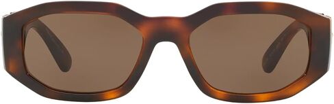 Versace VE 4361 521773 Havana Plastic Geometric Sunglasses Brown Lens in Kuwait