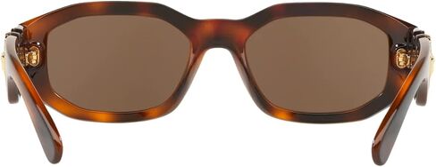 Versace VE 4361 521773 Havana Plastic Geometric Sunglasses Brown Lens in Kuwait