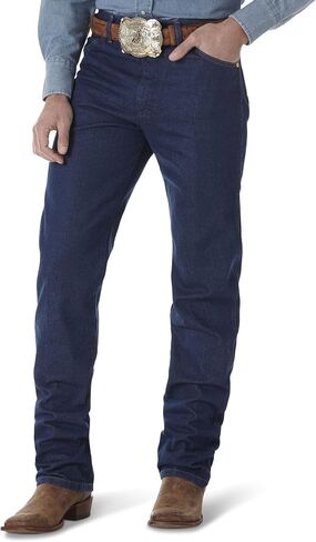 بنطلون جينز رجالي من Wrangler مقاس 13MWZ من Cowboy Cut الأصلي - 34W x 32L in Kuwait