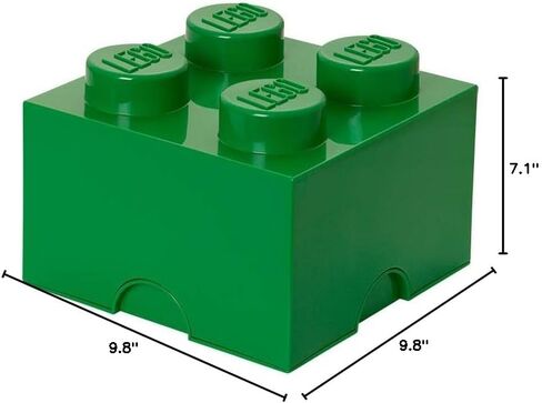 LEGO Large Storage Brick 4 Green Box Furniture Unit New in Saudi Arabia