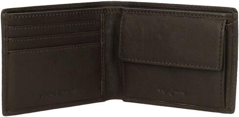 Pepe Jeans Men's Horizontal Wallet with Purse, Blue in Saudi Arabia