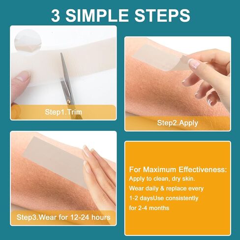Silicone Scar Sheets for face, Silicone Scar Tape, Removal Strips for Surgical Scars 1.5" x 79" Medical Grade Silicone Scar Tape for C-Section, Tummy Tuck, Keloid (1 Roll 1.5" x 79") in Saudi Arabia