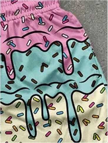 Floerns Men's Swim Trunks Drawstring Quick Dry Bathing Suit Hawaiian Swim Shorts in Saudi Arabia
