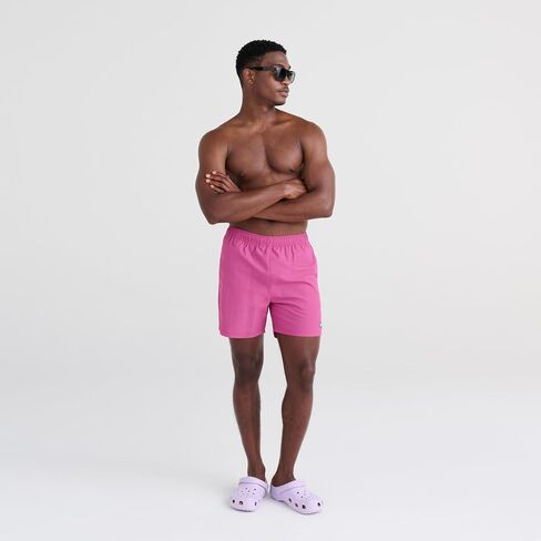 Saxx Intondwear Co. Men Go Coastal 2n1 Volley 5 "مع دعم حقيبة مدمج ، Core in Saudi Arabia