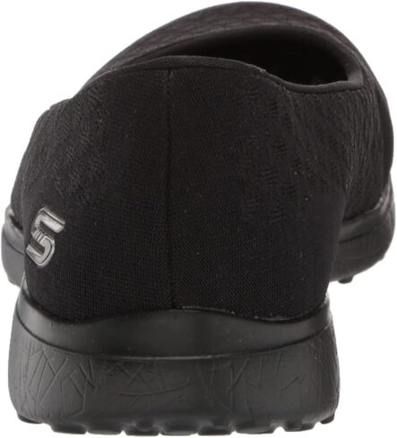 Skechers Microburst One Up Womens Slip On Skimmer Sneakers Charcoal 8.5 in Saudi Arabia