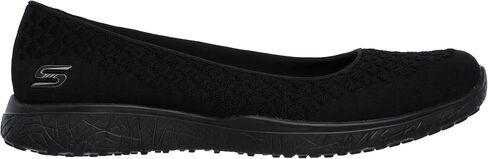Skechers Microburst One Up Womens Slip On Skimmer Sneakers Charcoal 8.5 in Saudi Arabia
