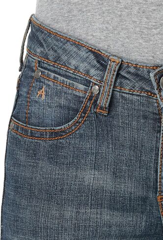 Wrangler Women's Aura Jennifer Dark Wash Bootcut Jeans Blue 16W x 32L in Saudi Arabia