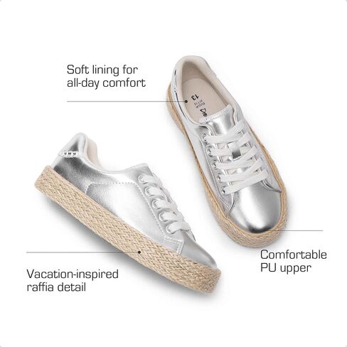 DREAM PAIRS Kid Boys Girls Sneakers Canvas Espadrille Lace Up Walking Casual Shoes in Saudi Arabia
