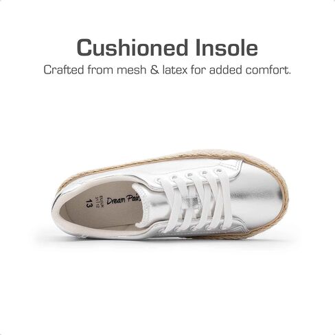 DREAM PAIRS Kid Boys Girls Sneakers Canvas Espadrille Lace Up Walking Casual Shoes in Saudi Arabia
