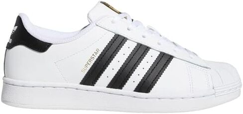 حذاء رياضي Adidas Originals للأولاد الصغار Superstar، أبيض/أبيض، 1 طفل صغير في الولايات المتحدة in Kuwait