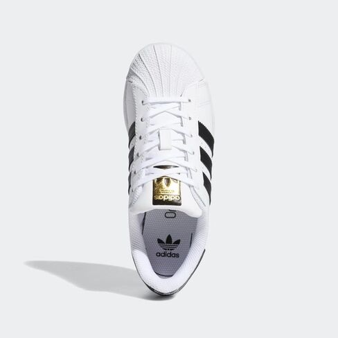حذاء رياضي Adidas Originals للأولاد الصغار Superstar، أبيض/أبيض، 1 طفل صغير في الولايات المتحدة in Kuwait