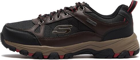Skechers USA Men's mens Selmen - Cormack Waterproof Low Profile Water Proof Lace Up With Cap Toe Oxford, Char, 10 US in Saudi Arabia