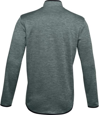 Under Armour Men's Armour Fleece 1/2 Zip T-Shirt , Lichen Blue (424)/Black , X-Large in Saudi Arabia