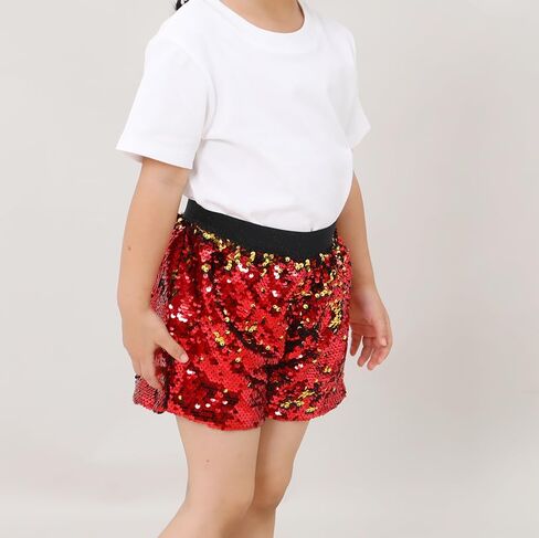 شورتات الفتيات قلوب الترتر بريق السراويل القصيرة للأطفال in Kuwait