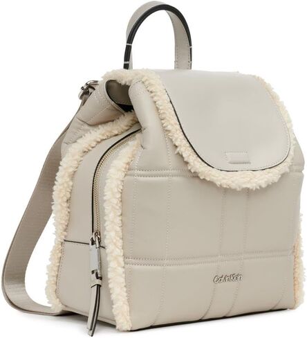 Calvin Klein Women's Millie Novelty Backpack, Goat, One Size in Saudi Arabia