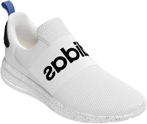 حذاء الجري Lite Racer Adapt 4.0 للرجال من adidas، كربون/أسود أساسي/أبيض طباشيري، 13 in Saudi Arabia