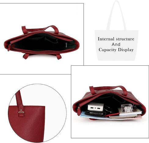 5pcs Purses Handbags Set for Women Shoulder Tote Satchel Bags in Saudi Arabia