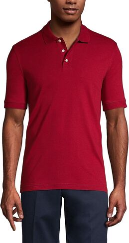 قميص بولو متشابك بأكمام طويلة للرجال من Lands' End School Outfit in Kuwait