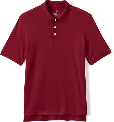 قميص بولو متشابك بأكمام طويلة للرجال من Lands' End School Outfit in Kuwait