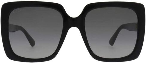 Gucci Women's Acetate Square Sunglasses, Black/Grey, One Size in Saudi Arabia