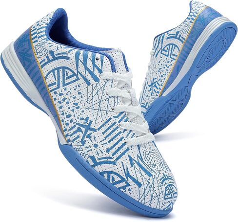 Indoor Soccer Shoes Mens Futsal Shoes Youth Indoor Sneakers Football Shoes in Saudi Arabia