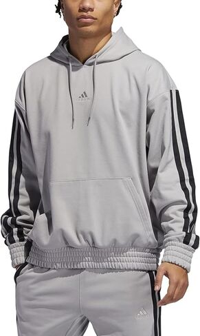 adidas mens Legend Winter Hoodie Solid Grey Large/Tall in Saudi Arabia
