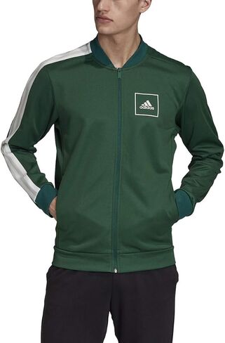 adidas mens 3-stripes Tape Pique Track Top in Saudi Arabia