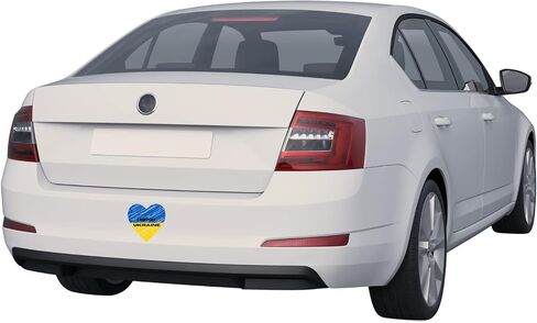 ملصق Magnet Car Magnet Magnet أوكرانيا - 4x6 - مغناطيس قوي - الطقس والأشعة فوق البنفسجية المقاومة من المغناطيسات المرنة (العلم الأوكراني) in Saudi Arabia