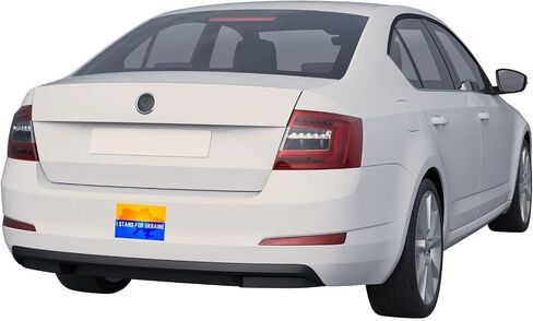 ملصق Magnet Car Magnet Magnet أوكرانيا - 4x6 - مغناطيس قوي - الطقس والأشعة فوق البنفسجية المقاومة من المغناطيسات المرنة (العلم الأوكراني) in Saudi Arabia