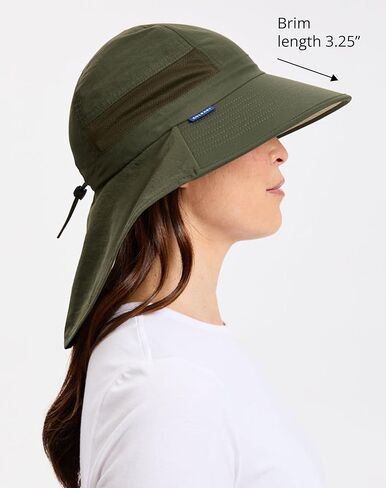 Solbari للجنسين Trekker Sun Hat Upf 50+ ، تغطية الرقبة على طراز Legionnaire ، وملاءمة خفيفة وملاءمة للتنزه والسفر in Kuwait