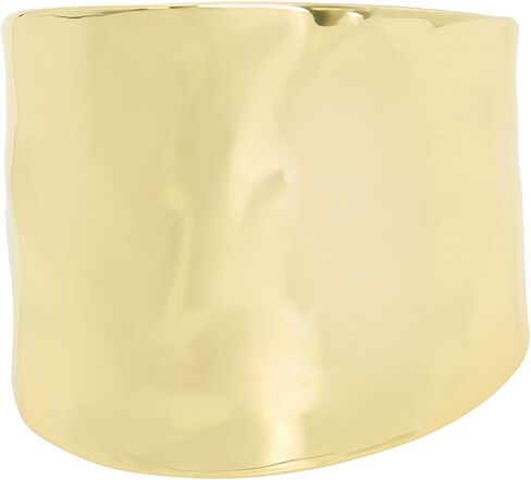Robert Lee Morris Soho Hammered Cuff Bracelet, Gold, (386189GLD710) in Saudi Arabia