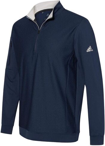 adidas - Performance Textured Quarter-Zip Pullover - A295 in Saudi Arabia