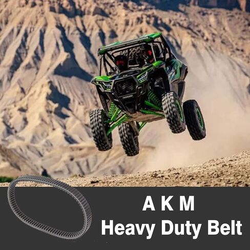 Drive Belt 24G4022 fit Polaris Ranger 800 700 RZR 800 3211162 3211133 AKM Double Notch G-Force Carbon Cord CVT Belts for 3211118 2008 2009 2010 2013 2014 in Saudi Arabia