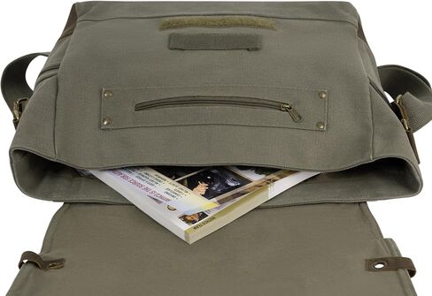 Rothco Vintage Canvas B-15 Pilot Messenger Bage in Saudi Arabia