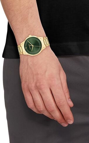 Calvin Klein Unisex Quartz Stainless Steel and Link Bracelet Watch, Color: Silver (Model: 25200036) in Saudi Arabia
