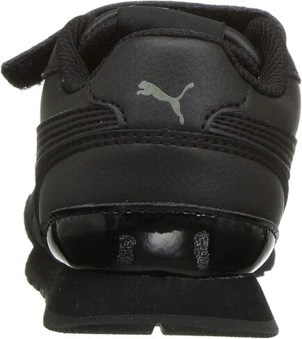 PUMA unisex child St Runner Hook and Loop Sneaker, Black- White-gray Violet, 10 Toddler US in Saudi Arabia