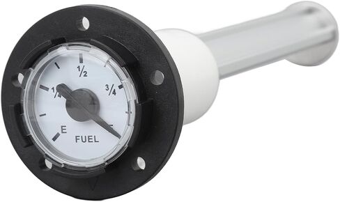 Gas Fuel Cap with Gauge,Fuel Tank Cap Gauge High Precision Display Universal Mechanical Gas Cap Gauge with for Yachts Cars Trucks Farm Vehicle(350mm) in Saudi Arabia